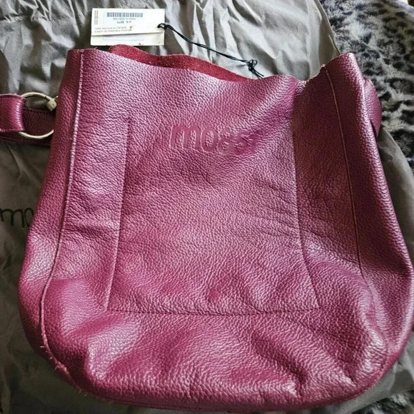 M0851 | HB30 Classic Saddle Slouchy Raspberry Hobo  Bag - Picture 16 of 16